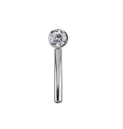 Royale 16g Double Gem Curved Barbell (LOLA)