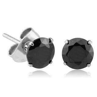 Round Steel Earrings Pair