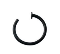 Black Steel Stopper Hoop