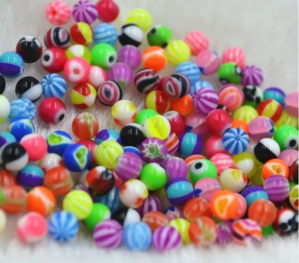 Assorted Acrylic Beads