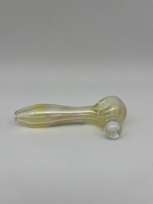 HP3 Mushroom Handpipe By Pangea Glass Studio