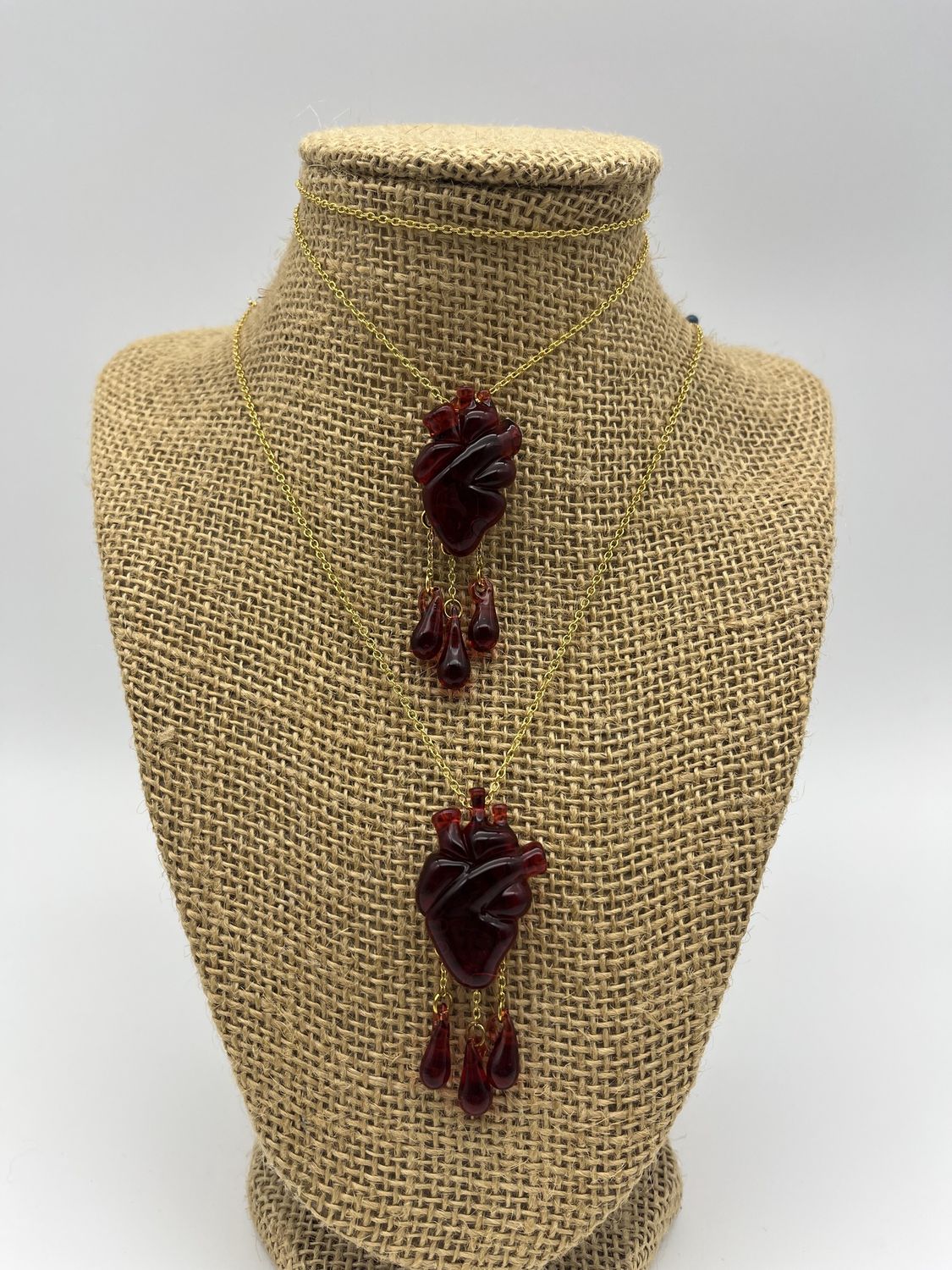 DBJ Dangerboyjr Bleeding Heart Pendant