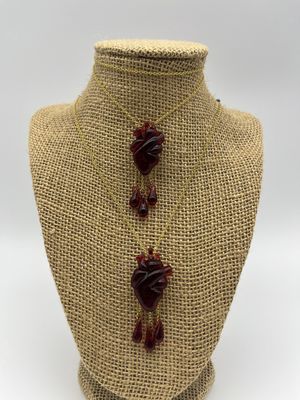 DBJ Dangerboyjr Bleeding Heart Pendant