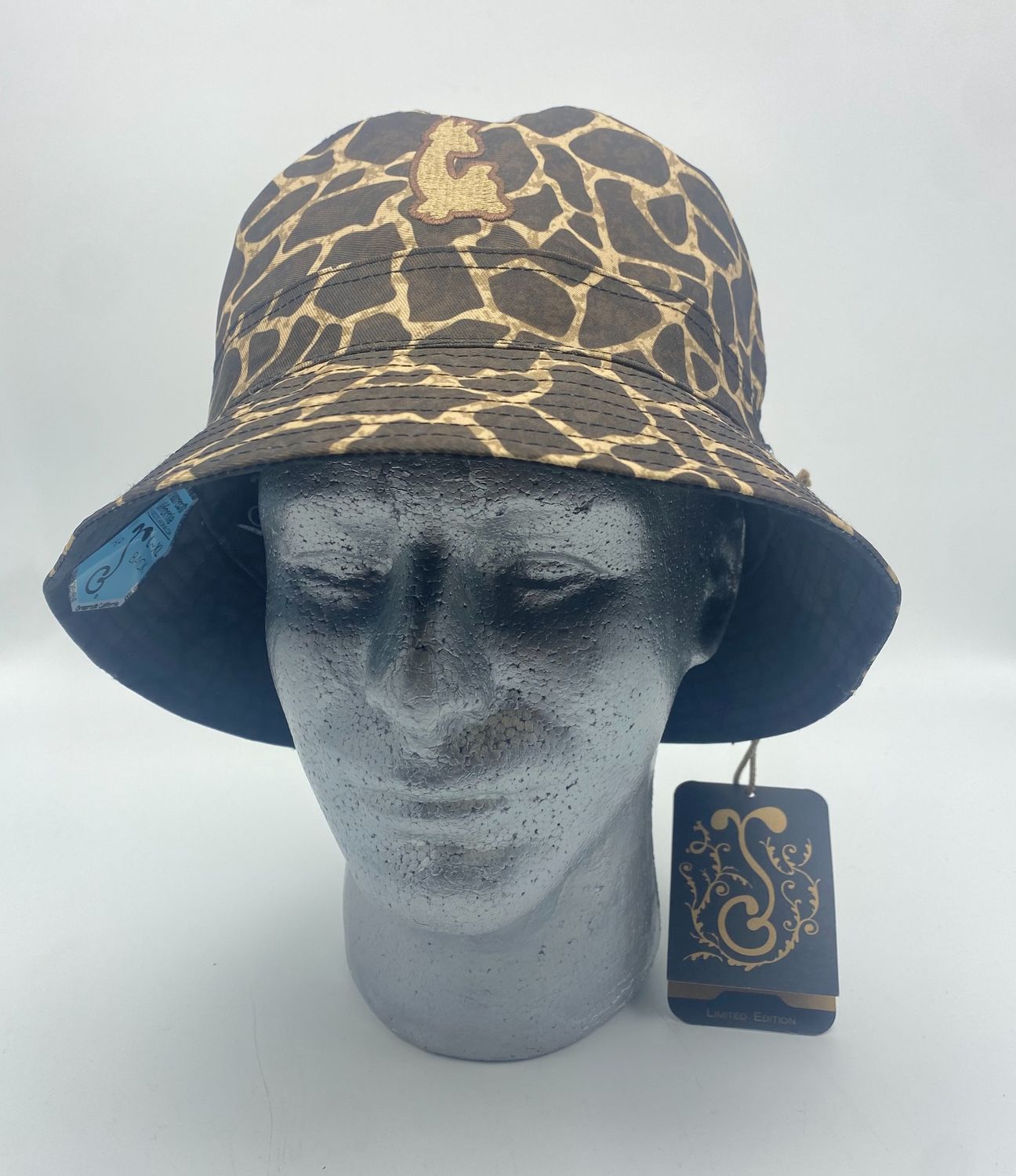 Grassroots Matt Robertson Giraffe Reversible Bucket Hat