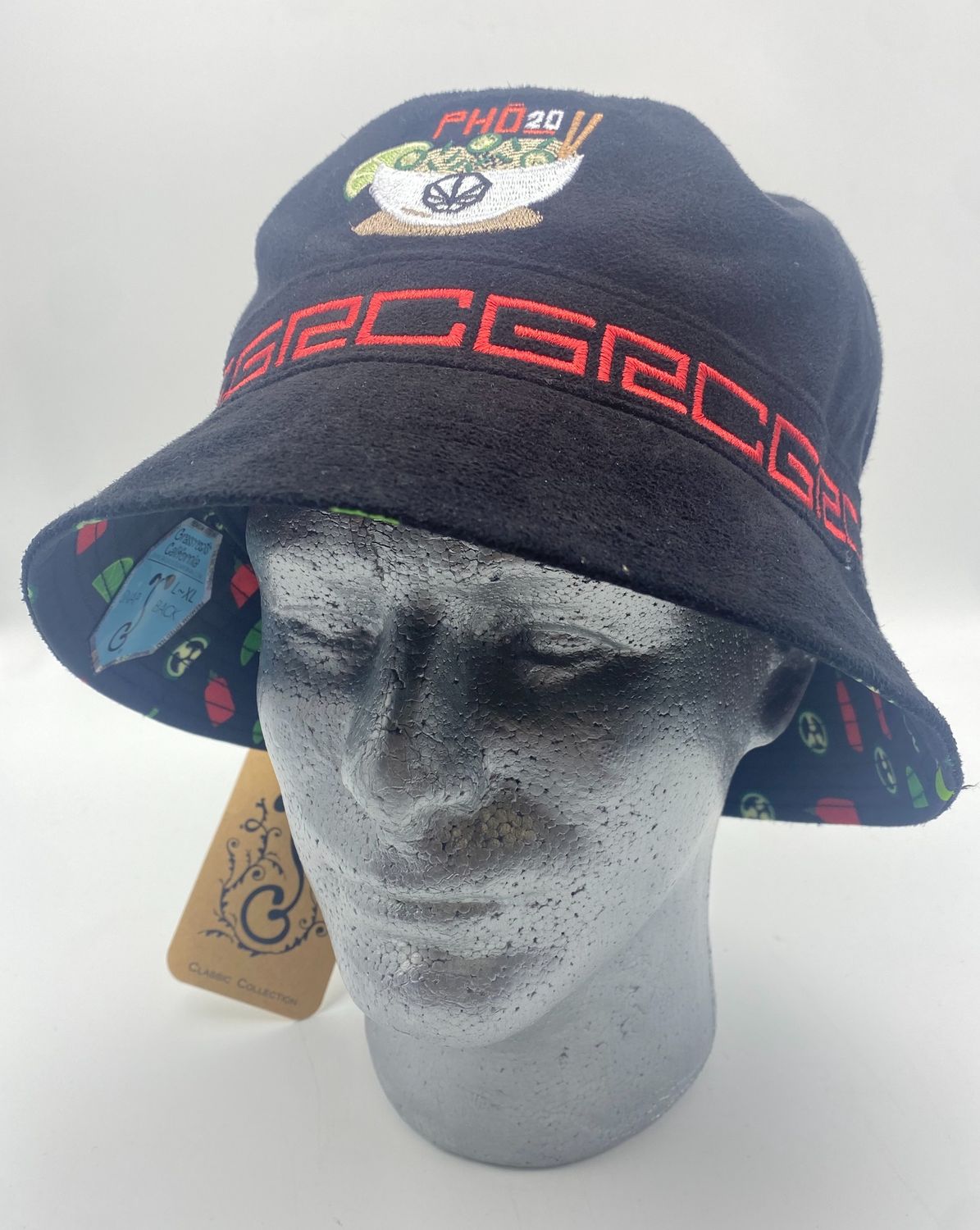 Grassroots Pho 20 Red Dye Bucket Hat