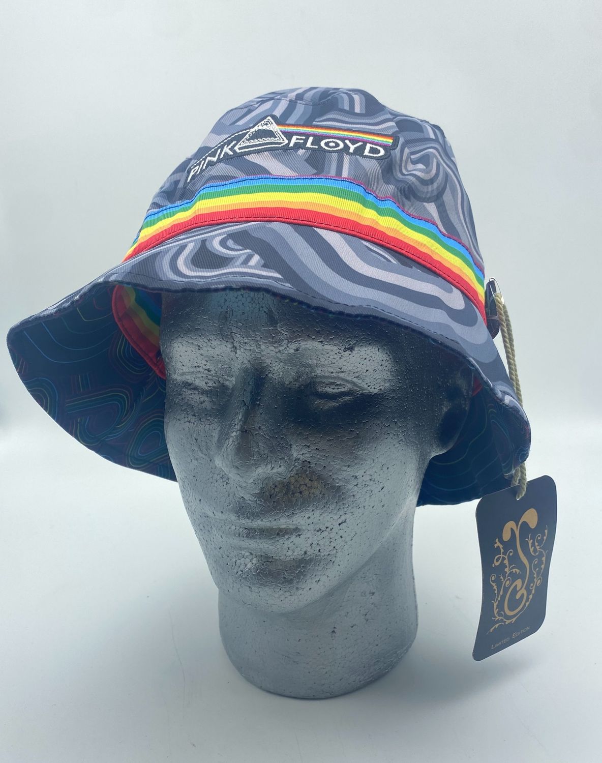 Grassroots Pink Floyd DSOTM V2 Rainbow Bucket Hat