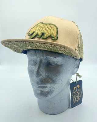 Grassroots Removeable Bear Digital Labyrinth Snapback