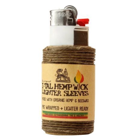 I-TAL Hempwick Lighter Sleeve