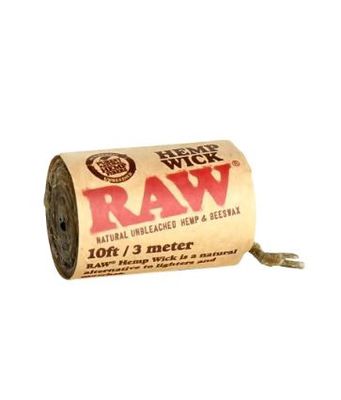 RAW Hemp Wick Rolls 10ft/3 Meters