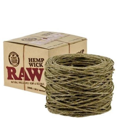 RAW Wick 100Ft Hemp Wick