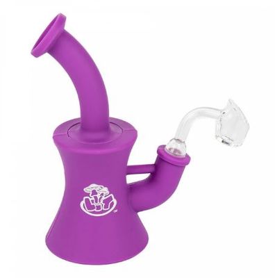 LIT Silicone Bubbler W/ Quartz Banger