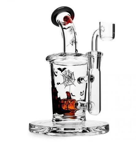 Red Eye Glass 8&quot; Pumpkin Rig