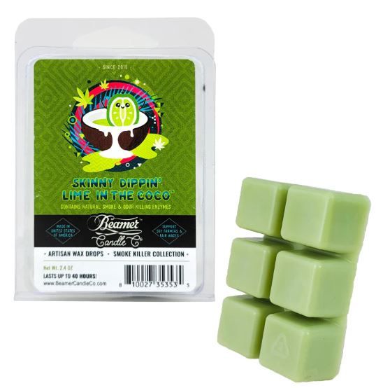 BC Skinny Dippin&#39; Lime In The Coco Beamer Candle Co Wax Melt