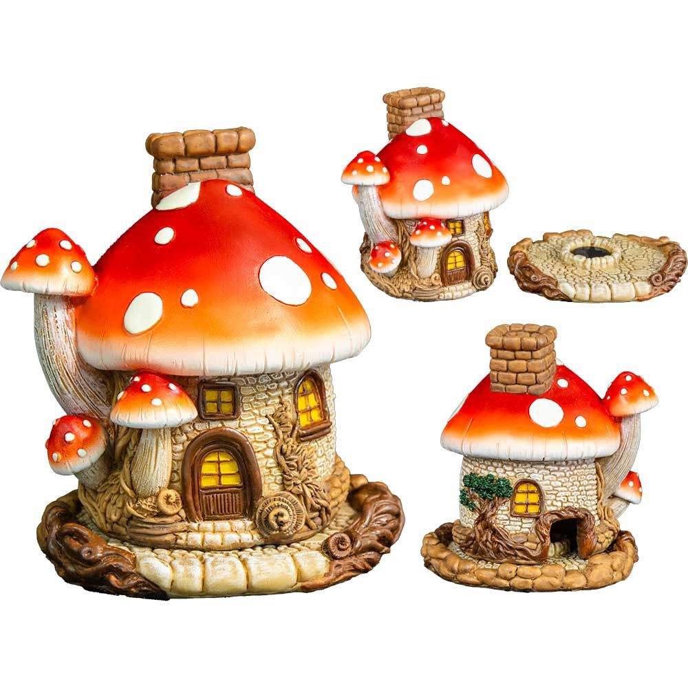 4.5&quot; Mushroom House Cone Burner