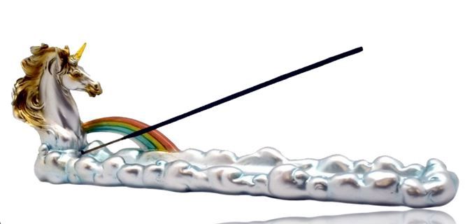 12&quot; Unicorn Rainbow Incense Burner