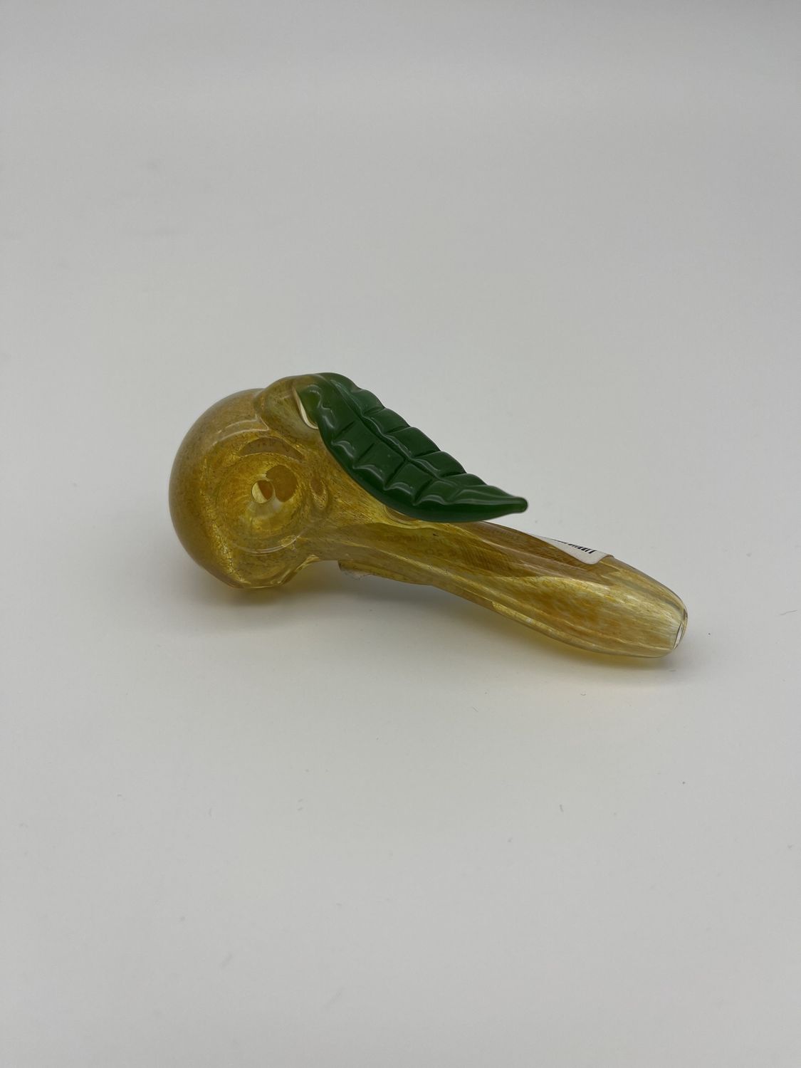 Mini Frit Spoon W/Leaf