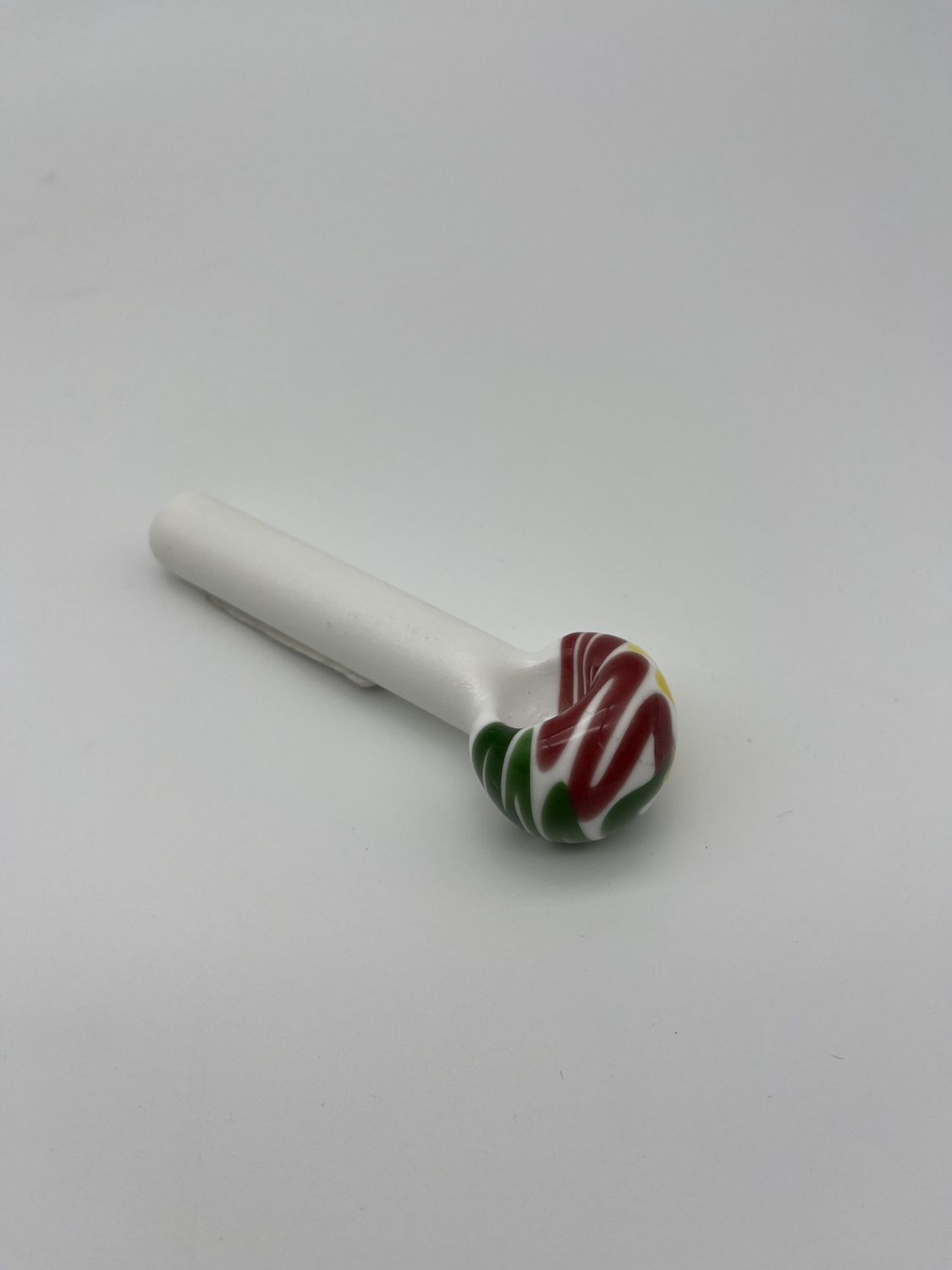 White W/Coloured Lines