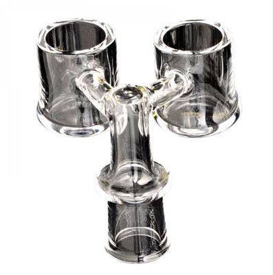 GEAR Premium 14mm Quartz 90° Dual Bucket Banger