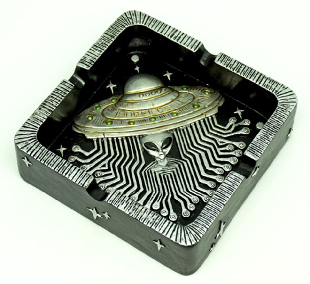 Alien Ship Circuit Ashtray