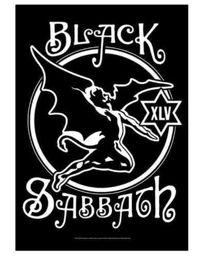 HFL1158 Black Sabbath Flag
