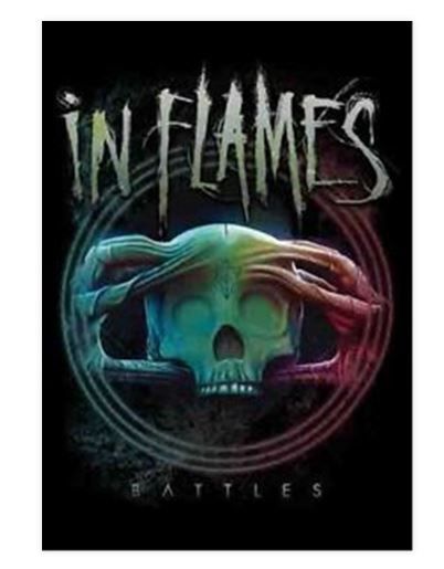 HFL1190 In Flames Flag