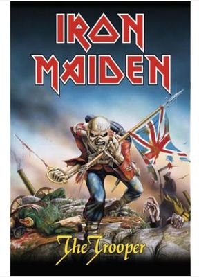 RZ242 Iron Maiden Premium Flag