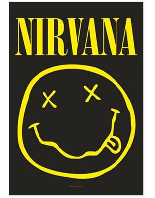 Nirvana - Smiley Flag