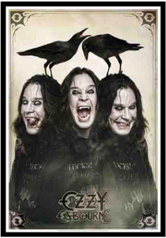 HFL1159 Ozzy Ozbourne Flag