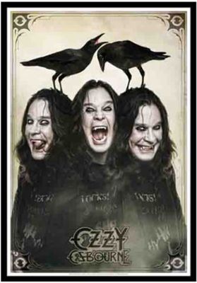 HFL1159 Ozzy Ozbourne Flag