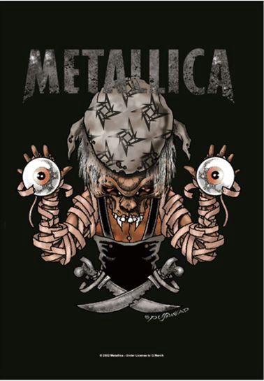 HFL0509 Metallica Flag