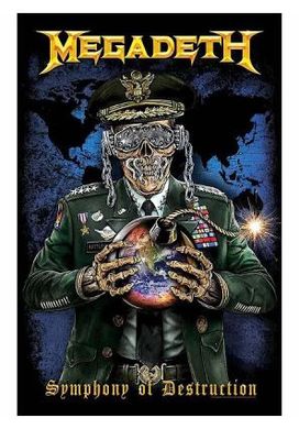 RZ264 Megadeth Premium Flag
