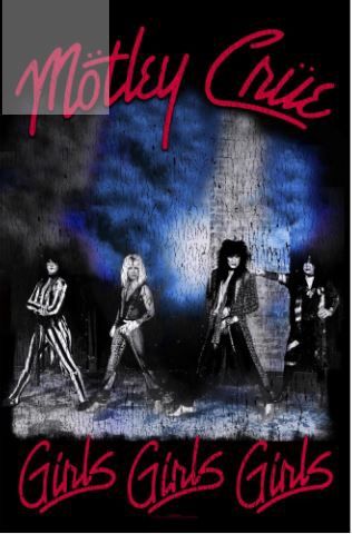 RZ180 Motley Crue Premium Flag