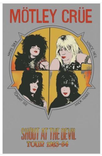 RZ181 Motley Crue Premium Flag