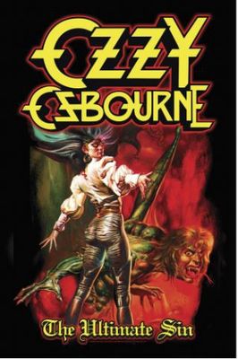 Ozzy Osbourne - The Ultimate Sin Premium Flag
