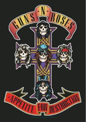 Guns n' Roses - Cross Flag