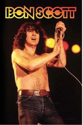 RZ259 Bon Scott Premium Flag