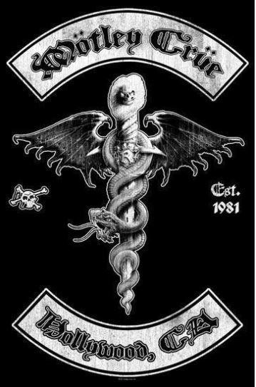 RZ239 Motley Crue Premium Flag