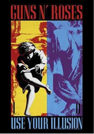 HFL1193 Guns n&#39; Roses Use Your Illusion Flag