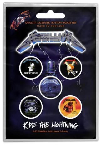 Metallica Pin Set