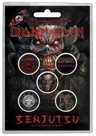 Iron Maiden Pin Set