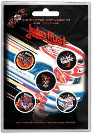 Judas Priest Pin Set