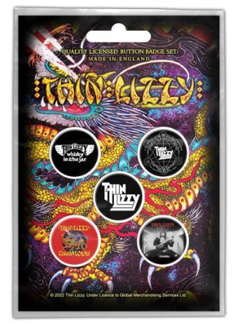 Thin Lizzy Pin Set
