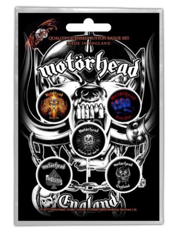Motorhead Pin Set
