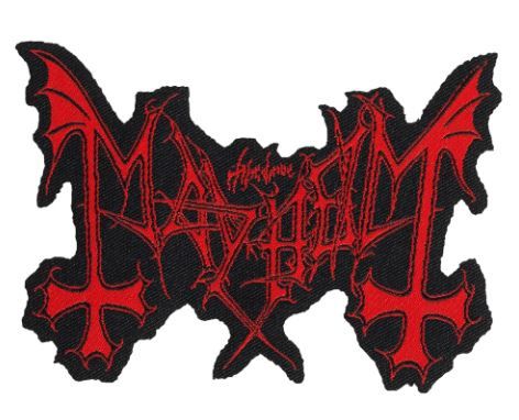 Mayhem - Patch, Style: Logo