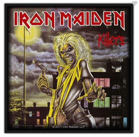 Iron Maiden Patch 430, Style: Killers