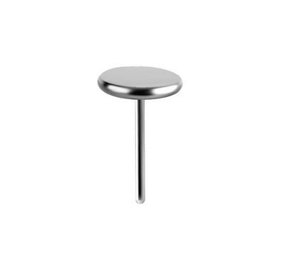 Royale Disc Threadless Top, Size: 2.5mm