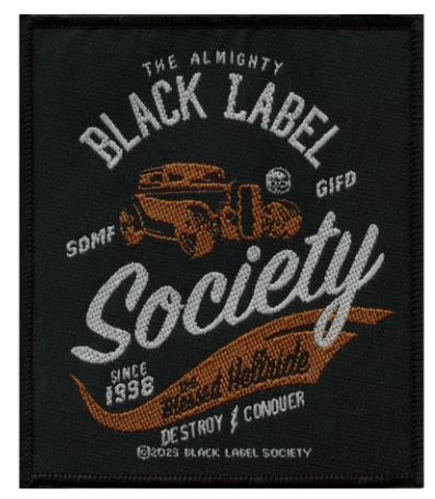 Black Label Society Patch 736