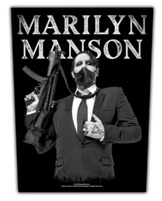 Marilyn Manson Backpatch