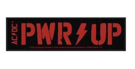 AC/DC Patch, Style: PWR Up Super Strip