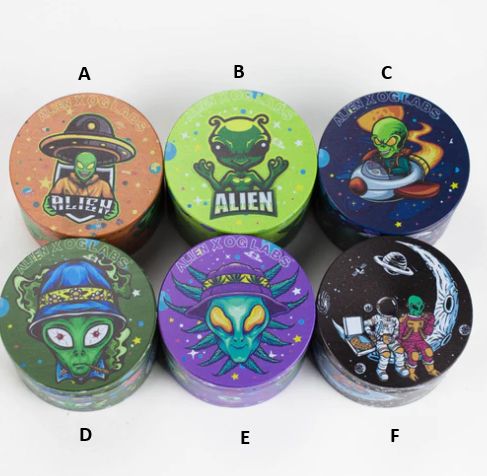 Alien Grinder 4pc 63mm